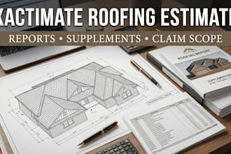 xactimate roofing estimate, reports supplements