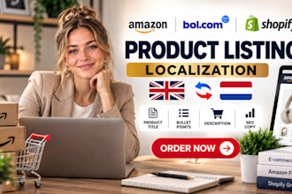 translate amazon bolcom shopify product listing into dutch with SEO localization