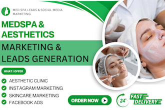 do med spa social media marketing and lead generation for aesthetic clinics
