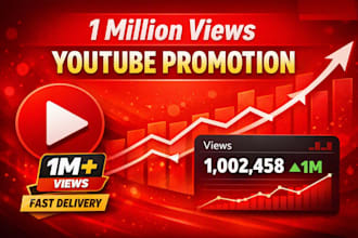 promote your youtube video for 1 million views and channel growth