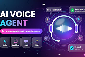 build an ai voice agent receptionist for appointment booking
