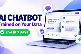 build an ai chatbot with chatgpt trained on your data