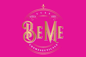 design classic apothecary style skincare logo