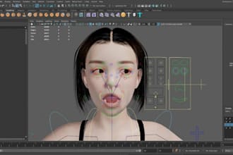 create 52 arkit blendshapes, apple arkit, facial rigging in blender, maya, c4d