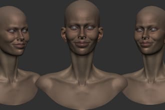 create 52 arkit blendshapes, apple arkit, facial rigging in blender, maya, c4d
