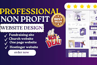 design non profit website charity websitedonation website