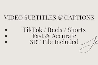 provide accurate video captions, subtitles