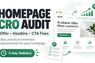 create homepage hero offer and cta fix pack