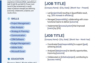 design modern profissional cv resume in canva