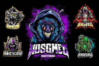 design professional cartoon sports logo