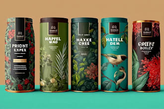 modern and professional packaging design