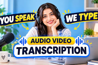 do fast and flawless audio video transcription