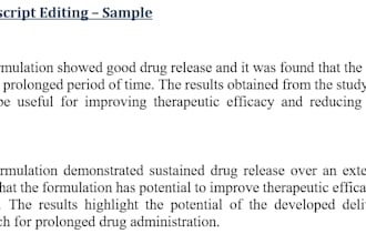 write and edit scientific and pharmaceutical content