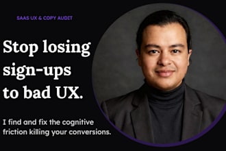 do a premium UX teardown to reduce cognitive load and boost conversions