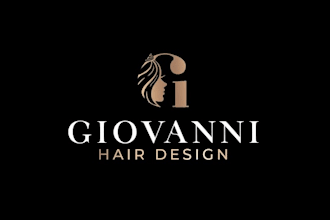 design boutique hair salon service logo