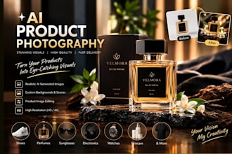 create stunning ai product photography for your products