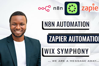 build gohighlevel n8n zapier wix symphony ai automations ai agent