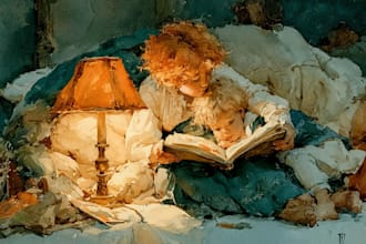 illustrate your children book with colorful artwork
