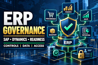 review your sap or dynamics erp governance and implementation readiness