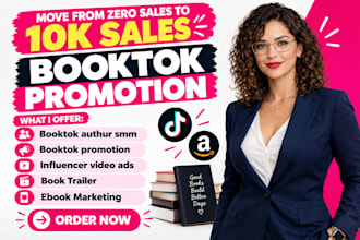 booktok book promotion viral ebook marketing booktok author smm amazon kdp ads