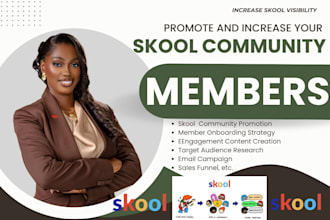 promote skool community increase skool membership onboarding growth engagement