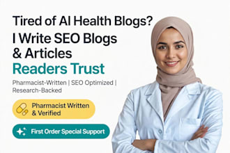 seo optimized blogs and articles on healthcare and wellness