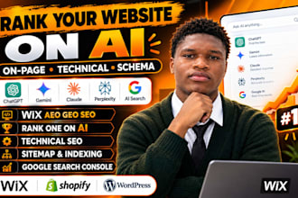do wix website aeo geo on page technical seo geo aeo for ai visibility, chatgpt