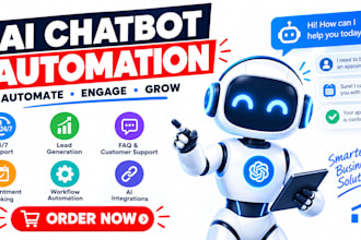 build an ai chatbot and automate your business workflows