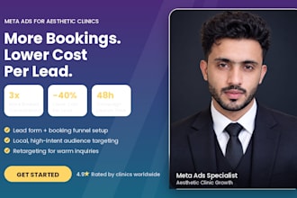 run facebook and instagram ads for aesthetics clinics