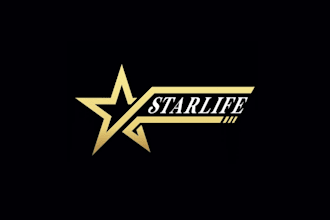 design a premium star logo with a bold, elegant and memorable brand identity