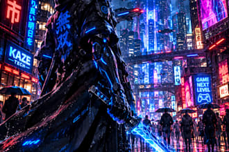 create custom ai digital art and text prompts