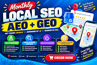 do website local ai seo geo aeo to improve your ai visibility