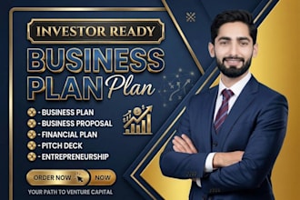 write a startup business plan with 5 year financial projections