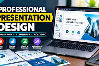 design professional presentation slides