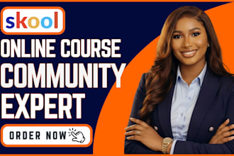 skool community setup skool online community skool credit repair course content