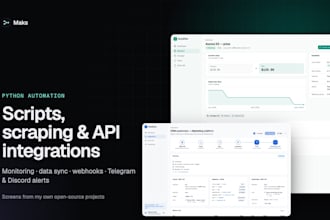 build a python web scraper or price monitoring bot