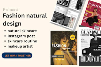 design social media content kit instagram post beauty presentation skincare kit