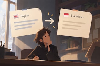translate english to indonesian naturally