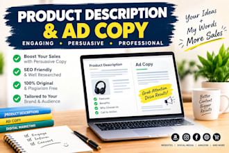 write high converting ai product description and ad copy