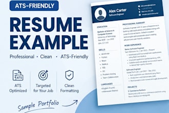 rite an ats friendly resume or CV