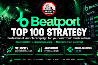 provide professional beatport release chart strategy