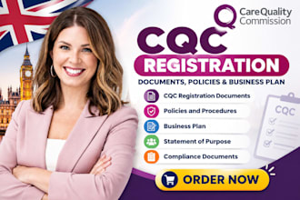 prepare your cqc registration documents, policies and business plan