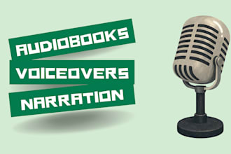 be the voice your audiobook needs