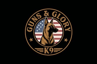 design a badass military style logo, tactical emblem, or army badge