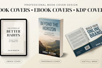design book covers ebook covers and KDP book covers