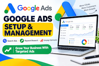set up and manage google ads campaigns