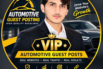 publish automotive guestpost on high quality car blogs with quality backlink