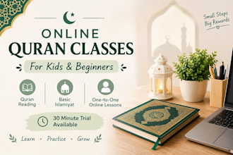 teach quran reading online to kids and beginners