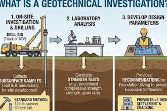 do geology, soil analysis, geotechnical research and geological reports