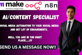 connect your ai content pipeline to make com and n8n